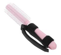 BAZEITFLOW Spazzola per Chioma Rotonda Soffice per Anziani Design Ergonomico Facile da Impugnare in Plastico e Nylon per Uso Quotidiano e Styling Semplice e Pratico