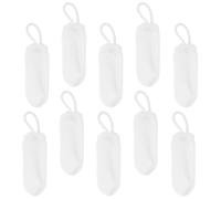 BAZEITFLOW Spazzolino da Denti per Cani e Gatti di Piccola Taglia Set da 10 Pezzi Manicotto in Nylon Pulizia Orale Delicata e Rinfrescante per Freschezza Accessorio per Igiene Dentale