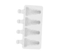 BAZEITFLOW Stampo Ghiaccioli Silicone Forma Albero Natale Cavità Facile da Usare per Gelatini Fatti e Riutilizzabile Regalo Famiglia e Amici