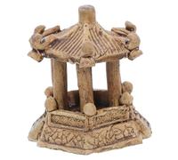 BAZEITFLOW Statua Pagoda in Miniatura Esagonale Scultura Pagoda Cinese Decorazione per Bonsai e Acquari Giapponesi da Giardino Zen per Vaso Fiori