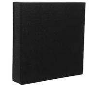 BAZEITFLOW Tappetino Fonoassorbente Isolante Nero per Subwoofer e Diffusori Riduzione e Rumore Antirumore per Casa e Studio Installazione Facile senza Attrezzi