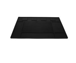 BAZEITFLOW Tappetino Magnetico in Pvc 45x30cm con Slot per Strumenti e Antiscivolo per Salone di Parrucchiere