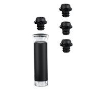 BAZEITFLOW Tappi Sottovuoto per Bottiglie Vino Rosso in Silicone Press Type Accessori per Conservazione Riutilizzabili per Vino e Bevande