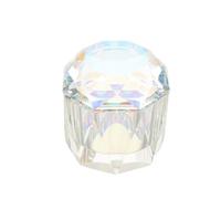 BAZEITFLOW Tazza per Penna per Nail Art in Vetro Trasparente con Coperchio Ab Colore, Contenitore per Liquido Unghie, Accessorio per Manicure Professionale e Pulizia Pennelli per Saloni