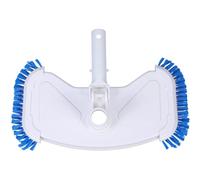 BAZEITFLOW Testina Aspirapolvere per Piscina con Spazzole Laterali per Piscine al Cloro Vasche Idromassaggio e Piscine da Gara Pulizia Efficiente e Facile Installazione