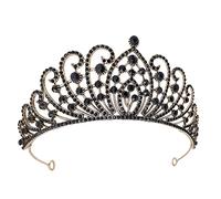 BAZEITFLOW Tiara Nuziale per Sposa Copricapo per Matrimoni e Compleanni Coroncina con Design Raffinato e Resistente per Cerimonie Speciali