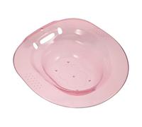 BAZEITFLOW Vasca per Sitz Bath Plastica Pet Resistente e Ergonomica Bacino Postpartum Antiscivolo per Donne Gravidanza e Anziani Lavaggio Intimo Sicuro e Pratico per