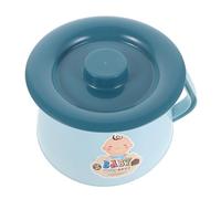 BAZEITFLOW Vasino Portatile per con Coperchio Orinatoio Ergonomico e Leggero Vaso da Notte per Viaggi in Auto e Uso Domestico Contenitore per Urina da Campeggio con Maniglia