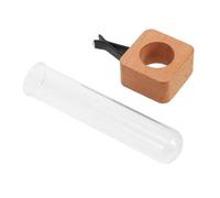 BAZEITFLOW Vaso da Auto con Clip per Bocchetta d Aria Supporto per Fiori Rimovibile in Faggio Decorazione per Regalo Raffinato per Amici e Famiglia