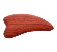 BAZEITFLOW Wooden Heart-shaped Gua Sha Board Ergonomic Wave Design For Face And Full Body Massage Promotes Circulation And Relieves Fatigue Skin Scraping Tool For Neck