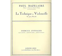 BAZELAIRE - La Tecnica del Violoncello Vol.2: Ejercicios Diarios para Violoncello