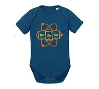 Bazinga Big Baby Sheldon Proverbi Bang Romper Body in Cotone Biologico Theory per Ragazzi e Ragazze 0-12, Größe2:80/10-12 Mesi, Baby:Blu Scuro