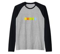 Bazinga Tavola Periodica Elementi Chimica Scienza Regalo Divertente Maglia con Maniche Raglan