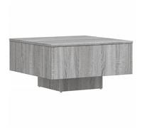 Baziroo Sonoma - Tavolino da salotto in legno, adatto per interni ed esterni, design moderno ed elegante, 60 x 60 x 31,5 cm, colore: grigio