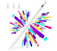 BAZO Penna Compatibile con iPad 2018-2025, Penna per iPad Palm Rejection, Ricarica rapida, Sensibilità All'inclinazione, per ipad 11 A16/10/9/8/7/6,Pro 11/12.9,Air 3/4/5/M2/M3,Mini 5/6. bs