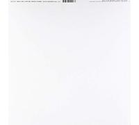 Bazzill 25 Fogli di Carta Basics Turbine scuote Cocco e Album, Bianco