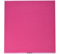 Bazzill Basics Paper - 25 Fogli di Carta per Scrapbooking, punteggiati, Colore: Rosa