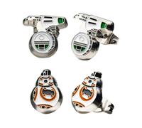 BB-8 Stella Guerra Film Orecchino Set - Acciaio Inox Smalto Orecchini a Lobo Set