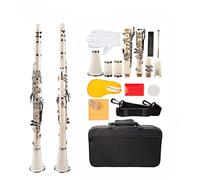 BB BB CLARINET. Addominali Clarinetto Kit Nickel Placcato CUPRonickel Con Clarinetto Con Clarinetto + Canne + Cinghia + Custodia + Custodia Clarinetti