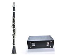 BB Clarinete 18 Tasti Nickel Key Silver Placcato Argento Clarinete Clarinetti (Color : Bakelite)