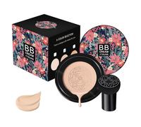 BB Cream Concealer - Mushroom Design Air Cushion | Moisturizing Air Cushion Face Foundation | Dry Skin Moisturizing Concealer Makeup Base For Womens Girls Friends Indoors Outdoors Use
