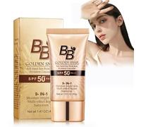 BB Cream Crema Colorata Viso SPF 50+, 40g - Copertura Elevata e Protezione Solare, Idratante e Uniformante, Effetto Naturale, Ideale per Tutti i Tipi di Pelle - Tono Naturale