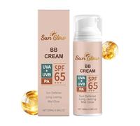 BB Cream Makeup, Nourishing Balm Aid, SPF 65+ Foundation with Safety, Moisturizing Cosmetic Tool with Comfort, Modern Beauty Design Style, Accessory for Beach Summer Swimmers 1.73x1.73x5.43 inches