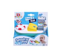 BB Junior Bburago B16-89002 Splash N Play Twist & Sail Wind-up Giocattolo da Bag