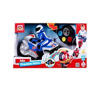 BB Junior - La mia Prima Moto - Moto da Corsa radiocomandata - con Manubrio e Pulsanti - Azioni e Suoni - Giocattolo per Bambini - per divertirsi a pilotare da 2 a 5 Anni