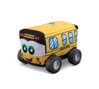 BB Junior Macchinina Autobus 15Cm Giallo Giocattolo Auto Soft Modello 16-89052
