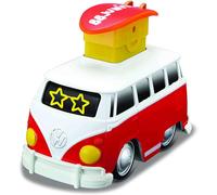 BB Junior Volkswagen Bulli Samba " Press & Go " (Rosso) Auto Giocattlo Bambini
