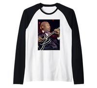 BB King Summer Pops Festival Blues Chitarrista 2002 Maglia con Maniche Raglan
