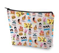 BB Lovers Gift Everyting is Okay, trousse per il trucco divertente, in tela, con cerniera, idea regalo per amanti delle commedie, Tutto va bene