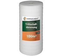 BB-Packing 100 m² isolamento anticalpestio (2 mm di spessore, ottimo isolamento acustico e termico) - set tra 50 m² e 500 m²