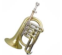 Bb Rotary Cornet Strumenti Musicali Tromba Cornetta In Ottone Giallo Tromba In Acciaio Inossidabile Per Principianti Con Suono Ricco