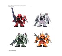 BANDAI Hobby KIT BB Senshi Gundam ZGMF ZAKU Serie Set