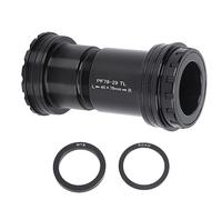 BB Staffa inferiore in alluminio in lega in lega durevole pedalata liscia leggera forte per mountain bike biciclette da 46 mm diametro interno a cinque vie di larghezza da 29 mm