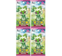 BB-Toy-Trades Toploader e 4 carte Pokemon Gem Pack Vol.1 Booster Pack CBB1C, cinese/cinese