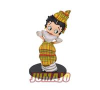 BB236 figurina Betty boop PVC Hachette 12cm dance danza Biguine antillaise