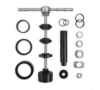 BB86 Press Fit Tool Kit Lega di Alluminio Installare Rimuovere | Corpo in lega di alluminio, rimuove i gusci BB86, installa cuscinetti, si adatta a sistemi standard press-fit, finitura nera
