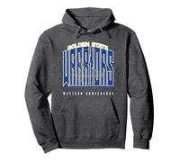 BBA Ufficiale Golden State Warriors Blocca City Hill Felpa con Cappuccio