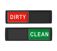 BBABBT Magnete per lavastoviglie con scritta "Clean Dirty", non graffia, mostra che i piatti sono puliti o sporchi, magnete per frigorifero