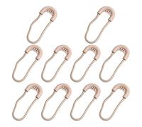 Bbajszx 10 ricambio per prolunga per cerniera in nylon, tiranti per cerniere, etichette per linguette per zaini, giacche, valigie, portamonete, borse, per prolunga in nylon per cerniera