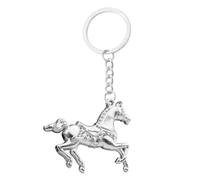 Bbajszx 2026 Portachiavi con accento cavallo abbracciato dai giovani per l ' estetica moderna e l ' espressione quotidiana Portachiavi con ciondolo a forma cavallo