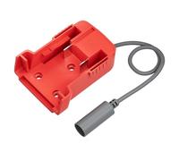 Bbajszx Adattatore Batteria convertitore Batteria Leggero per utensile Elettrico Ideale per Viaggi, Campeggio, Pesca Alimentatore da Campeggio per Uso remoto, Mil