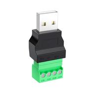 Bbajszx Adattatore connessione Rapida USB 2.0 per tastiere Lettore schede Stampante Ventola USB Luce Altri dispositivi Adattatore Maschio Femmina