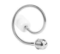Bbajszx Adattatore Flessibile a Collo Cigno con prolunga Presa, 58cm | Prolunga Portalampada in Ceramica per Posizionamento Plafoniera