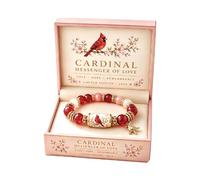 Bbajszx Bracciale unico con perline verdi romantiche per la mamma, B