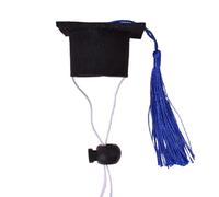 Bbajszx Cappello da festa con nappe per gatti, Blue