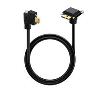 Bbajszx Cavo da Pannello USB B da Tipo C a 5 Pin, connettori con Fissaggio a Vite, Routing Dati Stabile, 1 M per Build integrazione in Armadio